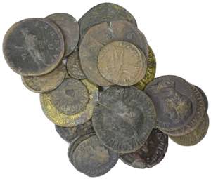 Roman - Lot (22 Coins) - Divo Augusto: Asse, ... 