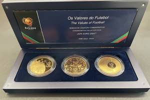 Portugal - Republic - Gold - 3 Coins 8 Euros ... 