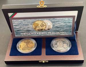Portugal - Republic - Gold, Silver - 2 Coins ... 