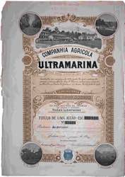 Acções - Companhia Agricola Ultramarina, ... 