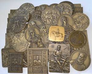 Medalhas - Lote (51 Medalhas) - Cabral ... 