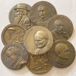 Medals - Lote (8 Medalhas) - Inácio Santos ... 