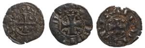 D. Afonso III - Lote (3 moedas) - Dinheiros ... 
