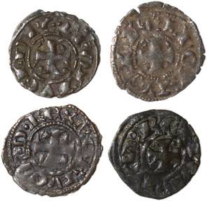 Portugal - D. Dinis I (1279-1325) - Lot (4 ... 