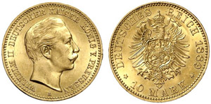Goldmünzen der Deutschen Länder ... 