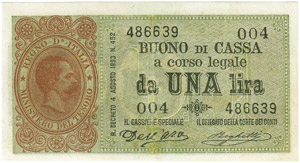 AUSLAND - ITALIEN - 1 Lira ... 