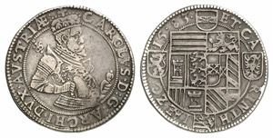 Erzherzog Karl, 1564-1590.1/2 Taler 1583, ... 