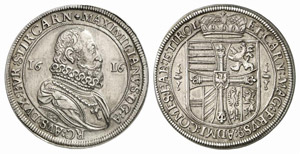 Erzherzog Maximilian, 1612-1618. Taler ... 