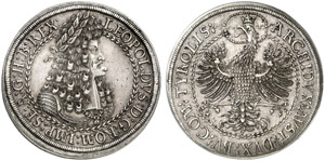 Leopold I., 1657-1705 - Doppeltaler o. J., ... 