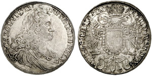Karl VI., 1711-1740 - Taler 1720, ... 