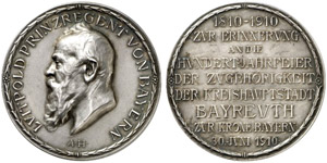 Goetzmedaillen - Silbermedaille 1910 (Vs. ... 
