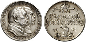 Goetzmedaillen - Silbermedaille 1931 (36,2 ... 