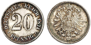 Kleinmünzen - J. 5, N. 570, EPA 40. 20 ... 