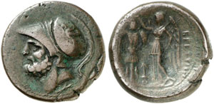 LUKANIEN -  Brettioi - Sextans, 215-205 v. ... 