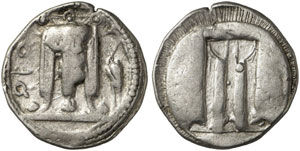 LUKANIEN -  Kroton - Stater, 530-510 v. Chr. ... 