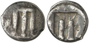 LUKANIEN -  Kroton - Stater, 510-480 v. Chr. ... 