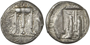 LUKANIEN -  Kroton - Stater, 480-440 v. Chr. ... 
