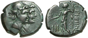 LUKANIEN -  Rhegion - Tetras, 200-89 v. Chr. ... 