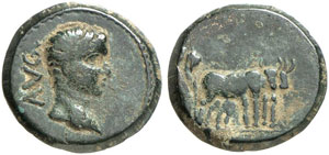 MAKEDONIEN -  Philippi - Augustus, 27 v. ... 
