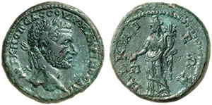 BITHYNIEN -  Nikaia - Macrinus, 217 - 218.  ... 