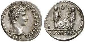 Augustus, 27 v. Chr. - 14 n. Chr.  Denar, ... 