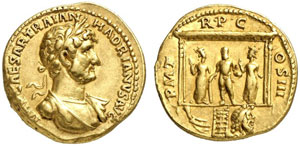 Hadrianus, 117 - 138.  ... 