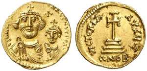 Heraclius, 610 - 641.  Ein weiteres, ... 