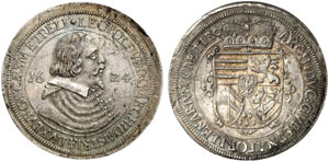Erzherzog Leopold V., 1619-1632.  Taler ... 