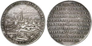 Leopold I., 1657-1705.  Talerförmige ... 
