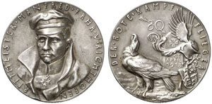 GOETZMEDAILLEN - Silbermedaille 1918 (36,7 ... 