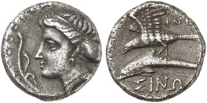 PAPHLAGONIEN - Sinope - Drachme, 330-300 v. ... 
