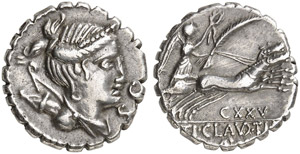 Tib. Claudius Nero - Denar, 79 v. Chr. ... 