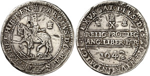 ENGLAND - Charles I., 1625-1649 - 1/2 Pound ... 