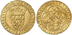FRANKREICH - Charles VI., 1380-1422 - Écu ... 