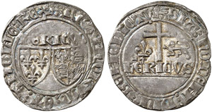 FRANKREICH - Henri VI., 1422-1453 - Blanc ... 