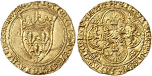 FRANKREICH - Charles VII., 1422-1461 - Écu ... 