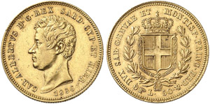SARDINIEN - Karl Albert, 1831-1849 - 50 Lire ... 