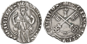 VATIKAN - Martin V., 1417-1431 - Carlino o. ... 