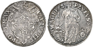 VATIKAN - Paul III., 1534-1549 - Giulio o. ... 