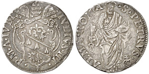 VATIKAN - Julius III., 1550-1555 - Giulio o. ... 