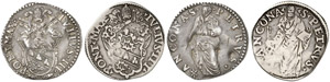 VATIKAN - Julius III., 1550-1555 - Lot von 2 ... 