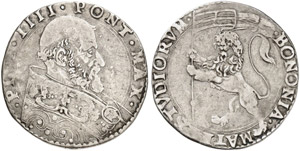 VATIKAN - Pius IV., 1559-1565 - Bianco o. ... 