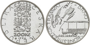 TSCHECHIEN - Republik seit 1993 - 200 Kronen ... 
