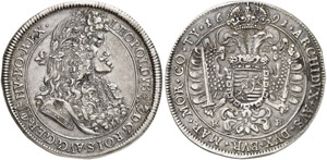 UNGARN - Leopold I., 1657-1705 - Taler 1691, ... 