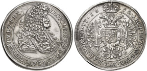 UNGARN - Leopold I., 1657-1705 - Taler 1692, ... 