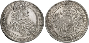 UNGARN - Leopold I., 1657-1705 - Taler 1695, ... 