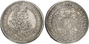 UNGARN - Leopold I., 1657-1705 - Taler 1700, ... 