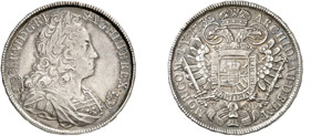 UNGARN - Karl VI., 1711-1740 - Taler 1732, ... 
