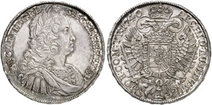 UNGARN - Karl VI., 1711-1740 - Taler 1740, ... 