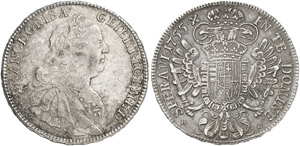 UNGARN - Franz I., 1745-1765 - Taler 1755, ... 